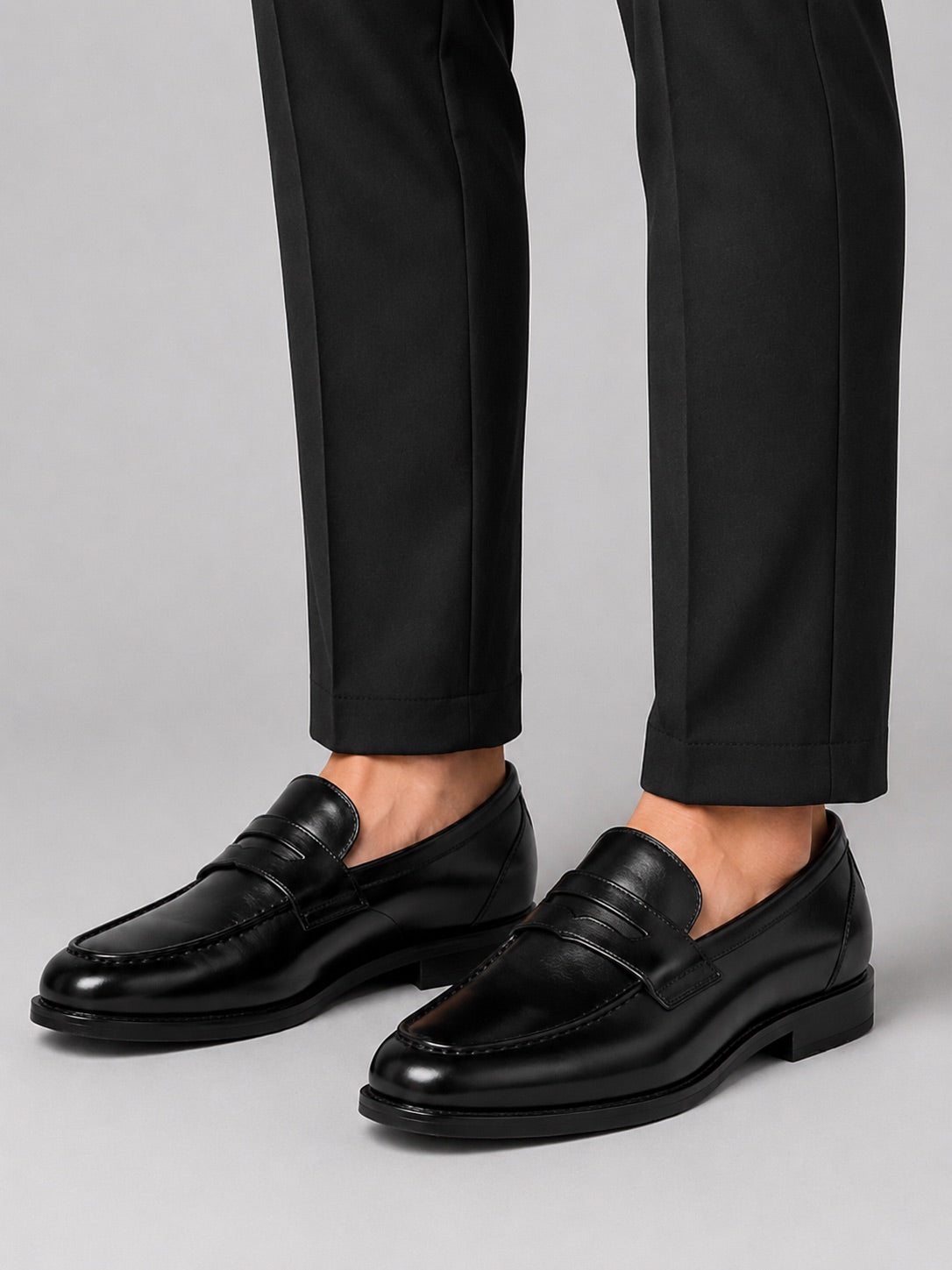 Men’s Genuine Leather Loafers Slip-On Dress Shoes Classic Business Casual Formal Shoes for Office, Party and Wedding Wear