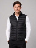 Men’s Down Gilet Ultralight Sleeveless Lightweight Warm Winter Puffer Gilet for Travel and Everyday Wear