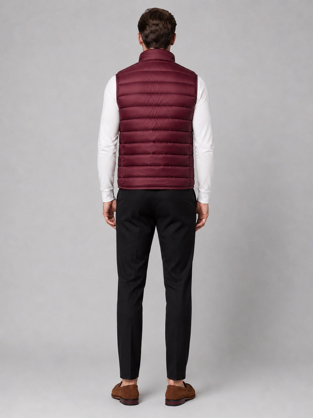 Men’s Down Gilet Ultralight Sleeveless Lightweight Warm Winter Puffer Gilet for Travel and Everyday Wear