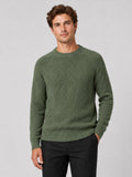 Men’s Crewneck Jumper Knit Autumn Pullover for Casual and Everyday Wear