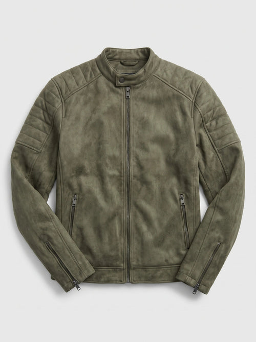 Men's Autumn Jacket, Casual Motorcycle Jacket for Streetwear