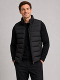 Men's Windproof Puffer Gilet Sleeveless Thick Warm Autumn Winter Jacket for Casual and Outdoor Wear