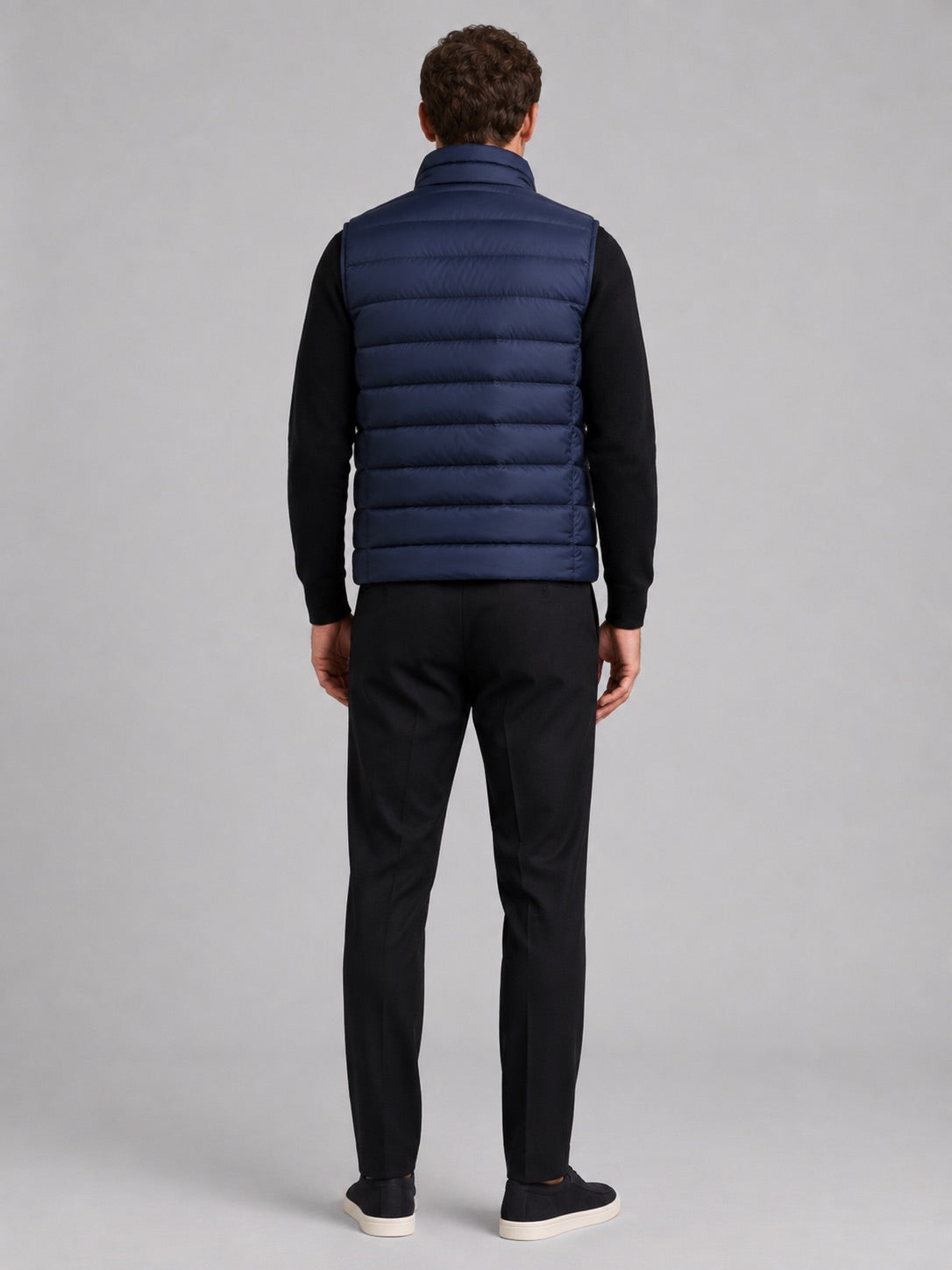 Men's Windproof Puffer Gilet Sleeveless Thick Warm Autumn Winter Jacket for Casual and Outdoor Wear