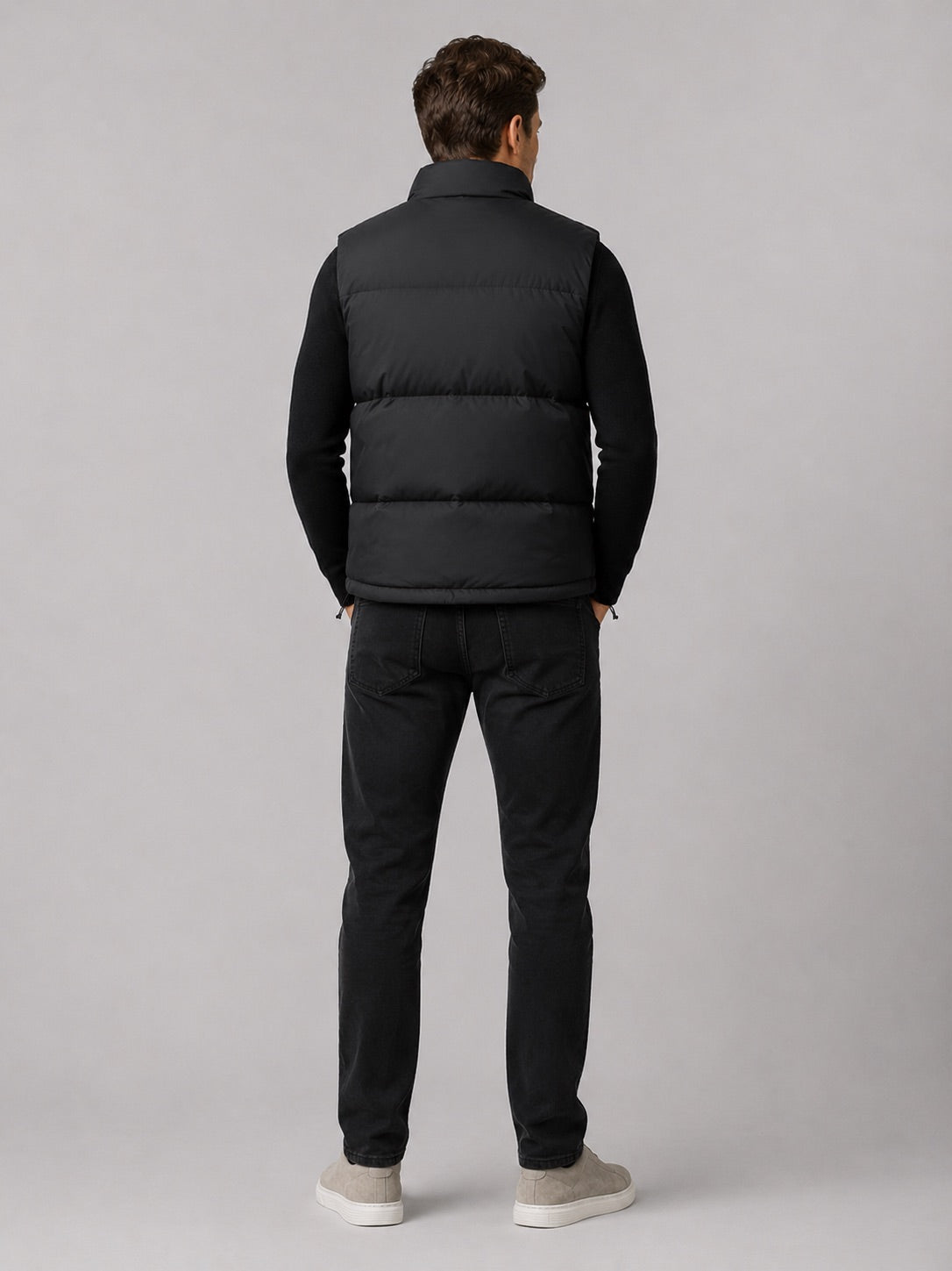 Men’s Puffer Gilet Thick Warm Autumn Winter Jacket for Casual and Outdoor Wear