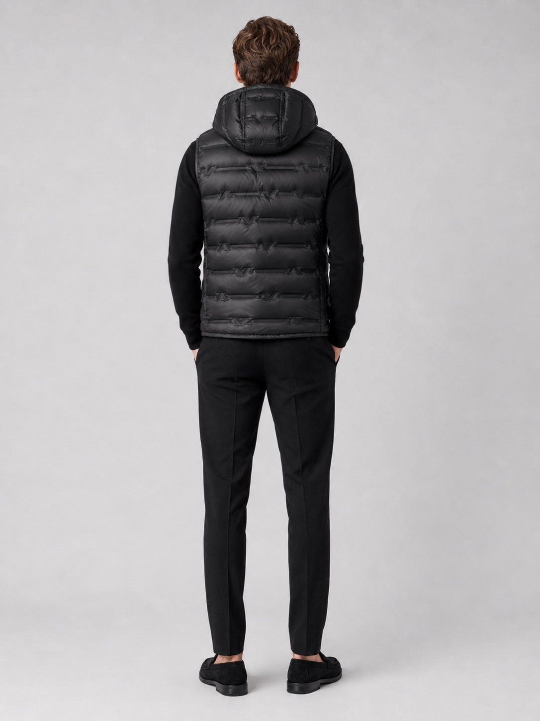 Men’s Hooded Down Gilet Ultralight Windproof Waterproof Winter Puffer Gilet for Outdoor and Everyday Wear