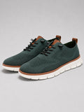 Men’s Mesh Trainers Lightweight Breathable Lace-Up Casual Shoes for Summer Travel and Everyday Wear