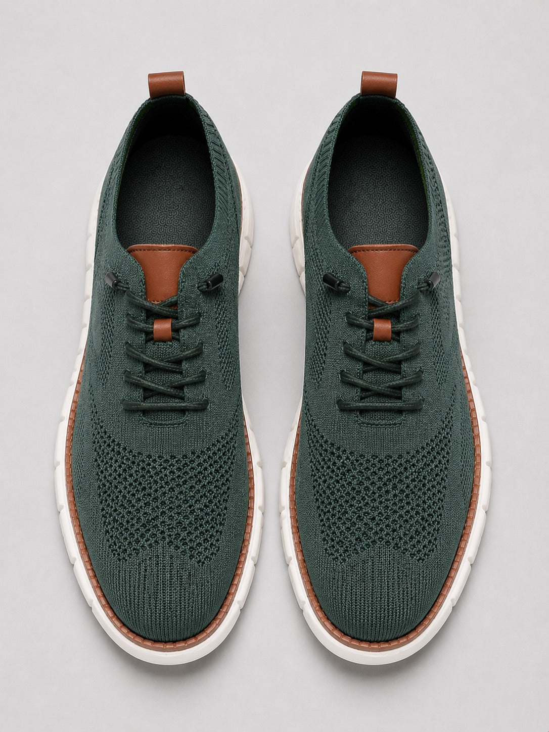 Men’s Mesh Trainers Lightweight Breathable Lace-Up Casual Shoes for Summer Travel and Everyday Wear