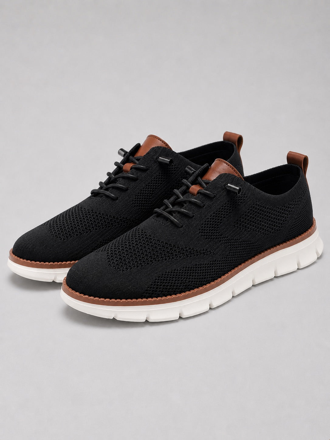 Men’s Mesh Trainers Lightweight Breathable Lace-Up Casual Shoes for Summer Travel and Everyday Wear