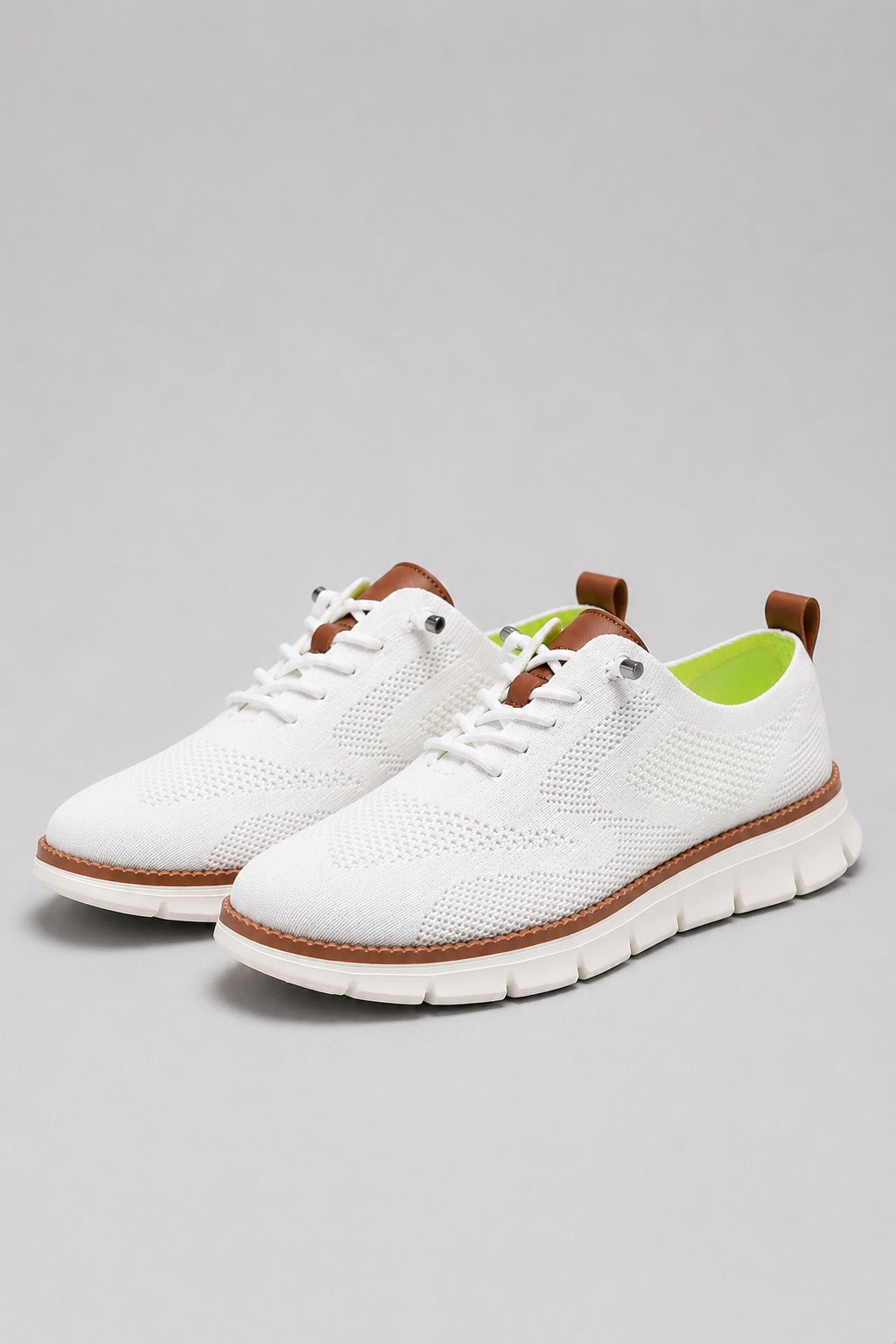 Men’s Mesh Trainers Lightweight Breathable Lace-Up Casual Shoes for Summer Travel and Everyday Wear