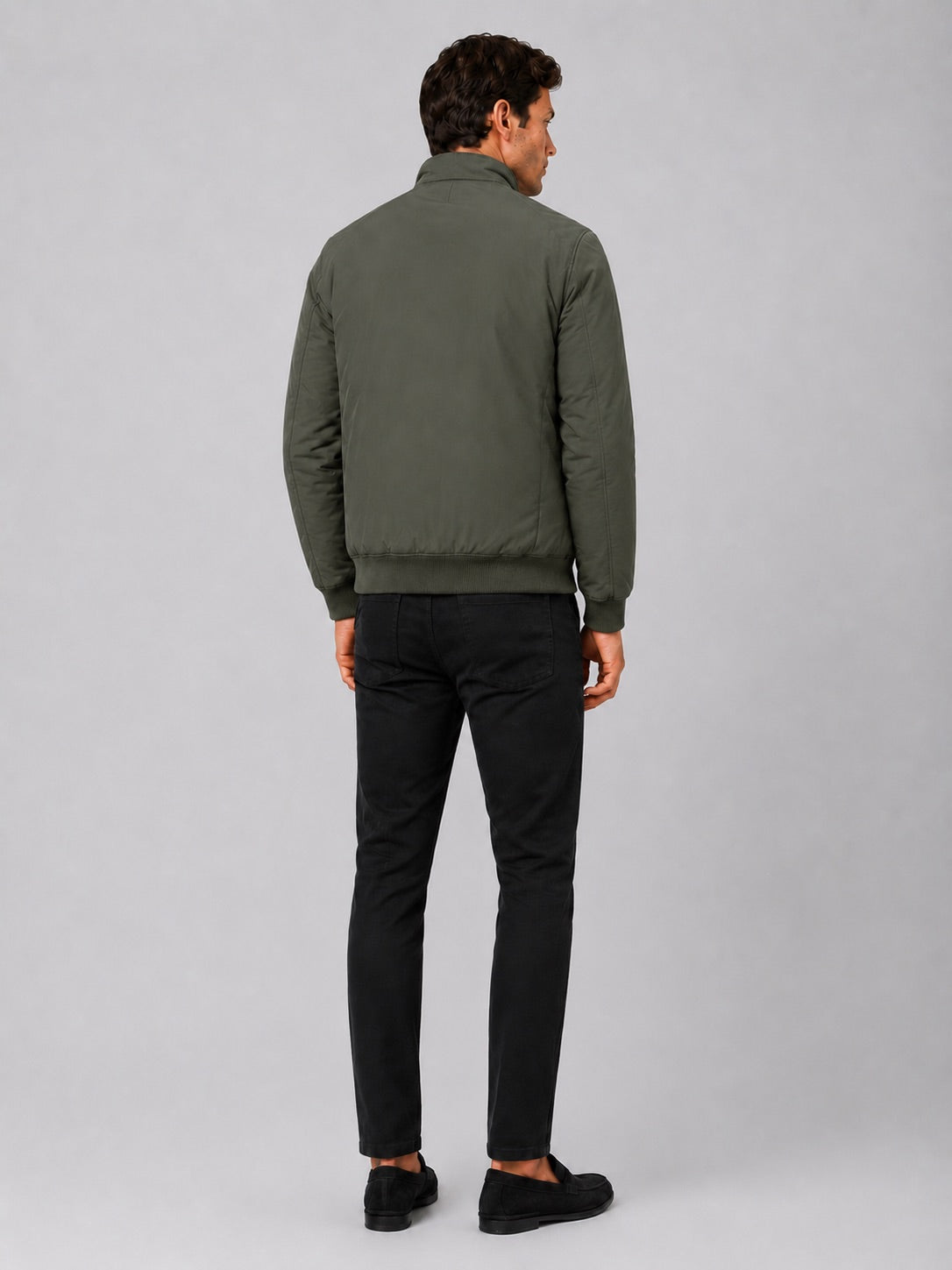 Men’s Winter Autumn Jacket Fleece Lined Thick Warm Business Casual Coat for Autumn Winter Office and Everyday Wear