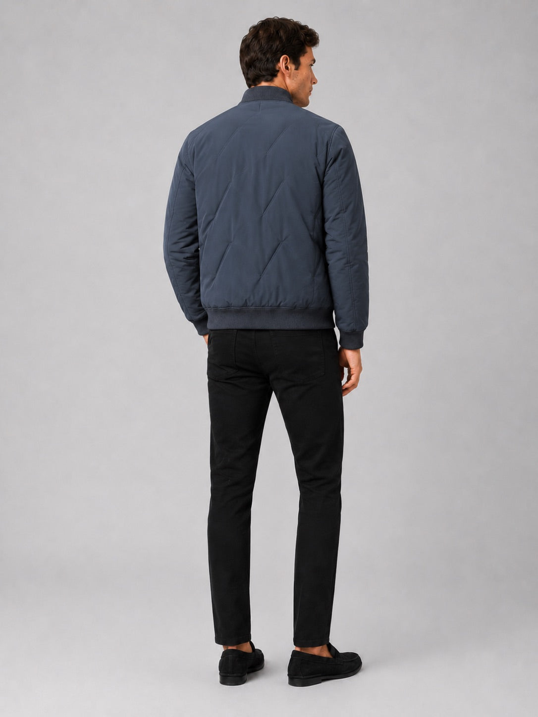 Men’s Padded Baseball Autumn Jacket Cotton Warm Autumn Winter Casual for Everyday and Outdoor Wear
