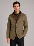 Men’s Workwear Autumn Jacket Contrast Colour Lapel Autumn Casual jacket for Streetwear and Everyday Wear