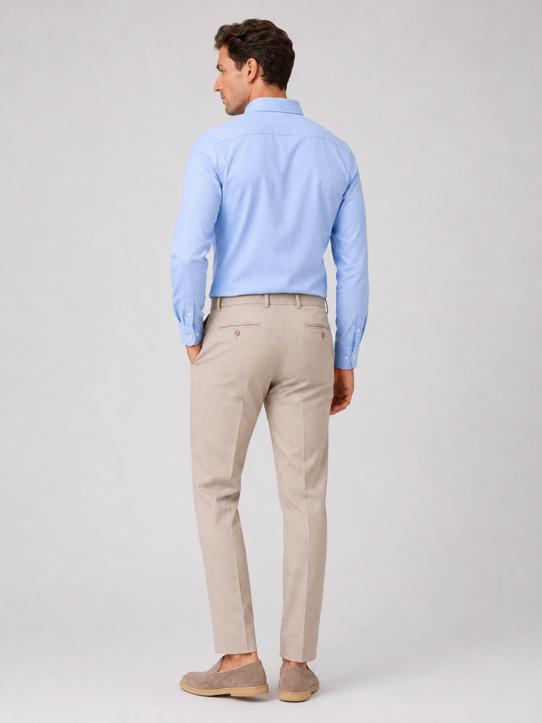 Men’s Oxford Shirt Cotton Casual Summer Button-Up for Business Casual and Vacation Wear