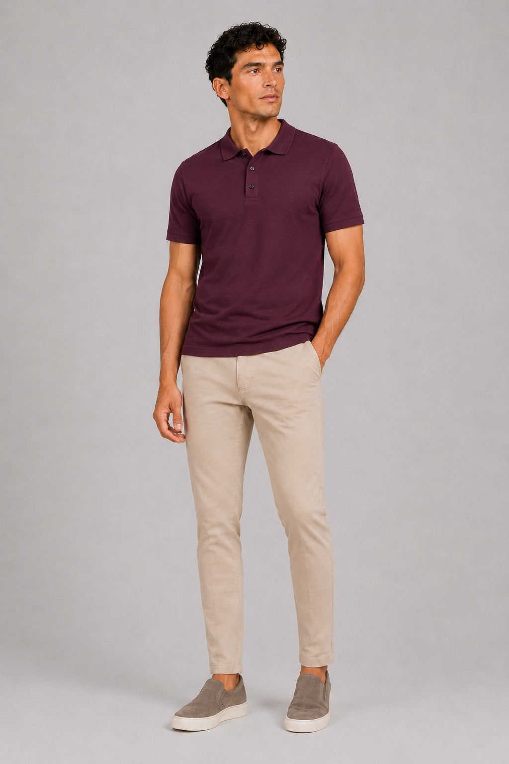 Men’s Polo Shirt Breathable Short Sleeve Summer Golf Shirt Silk Touch Business Casual Summer Top