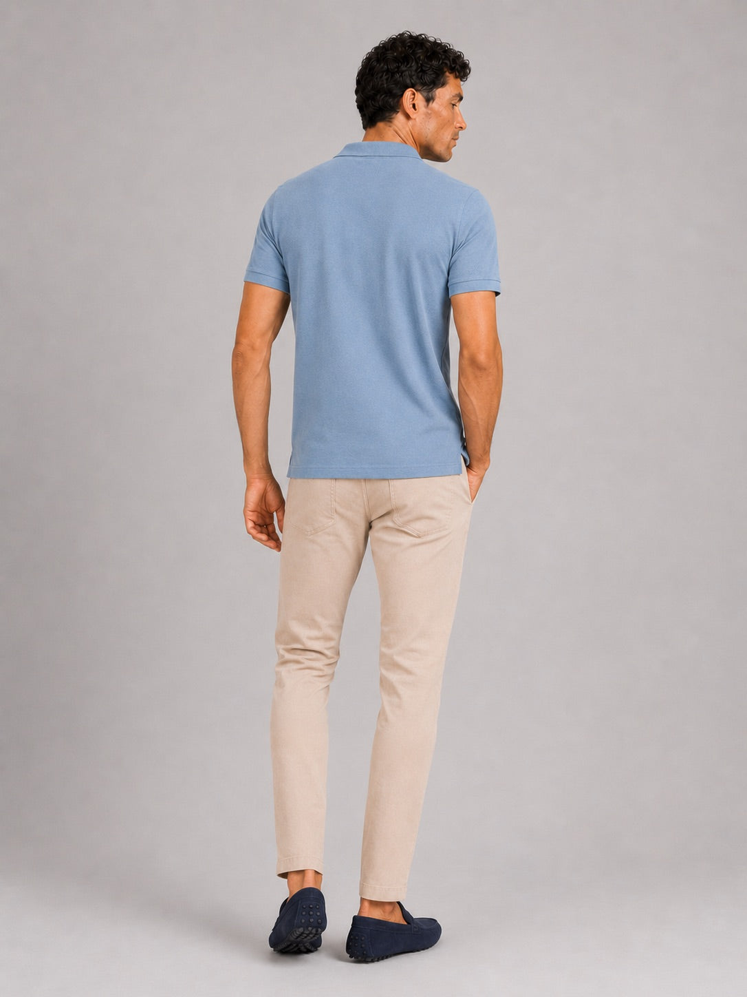 Men’s Polo Shirt Breathable Short Sleeve Summer Golf Shirt Silk Touch Business Casual Summer Top