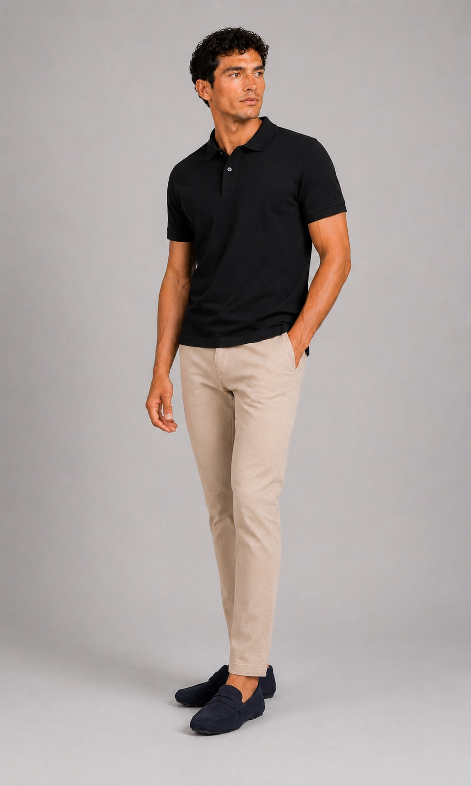 Men’s Polo Shirt Breathable Short Sleeve Summer Golf Shirt Silk Touch Business Casual Summer Top