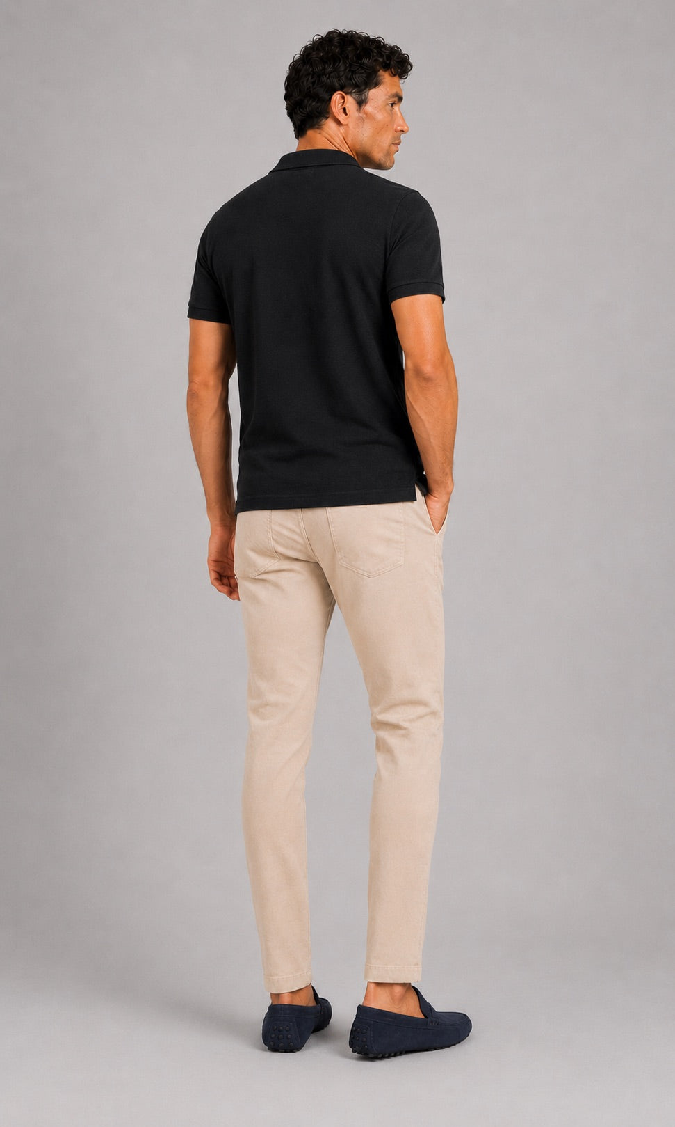 Men’s Polo Shirt Breathable Short Sleeve Summer Golf Shirt Silk Touch Business Casual Summer Top