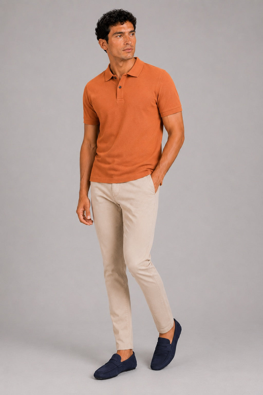 Men’s Polo Shirt Breathable Short Sleeve Summer Golf Shirt Silk Touch Business Casual Summer Top