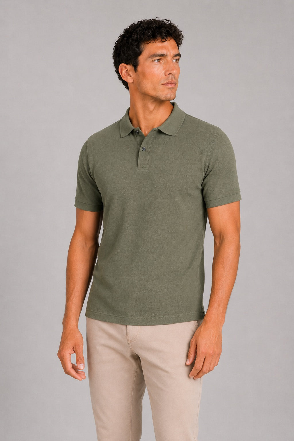 Men’s Polo Shirt Breathable Short Sleeve Summer Golf Shirt Silk Touch Business Casual Summer Top