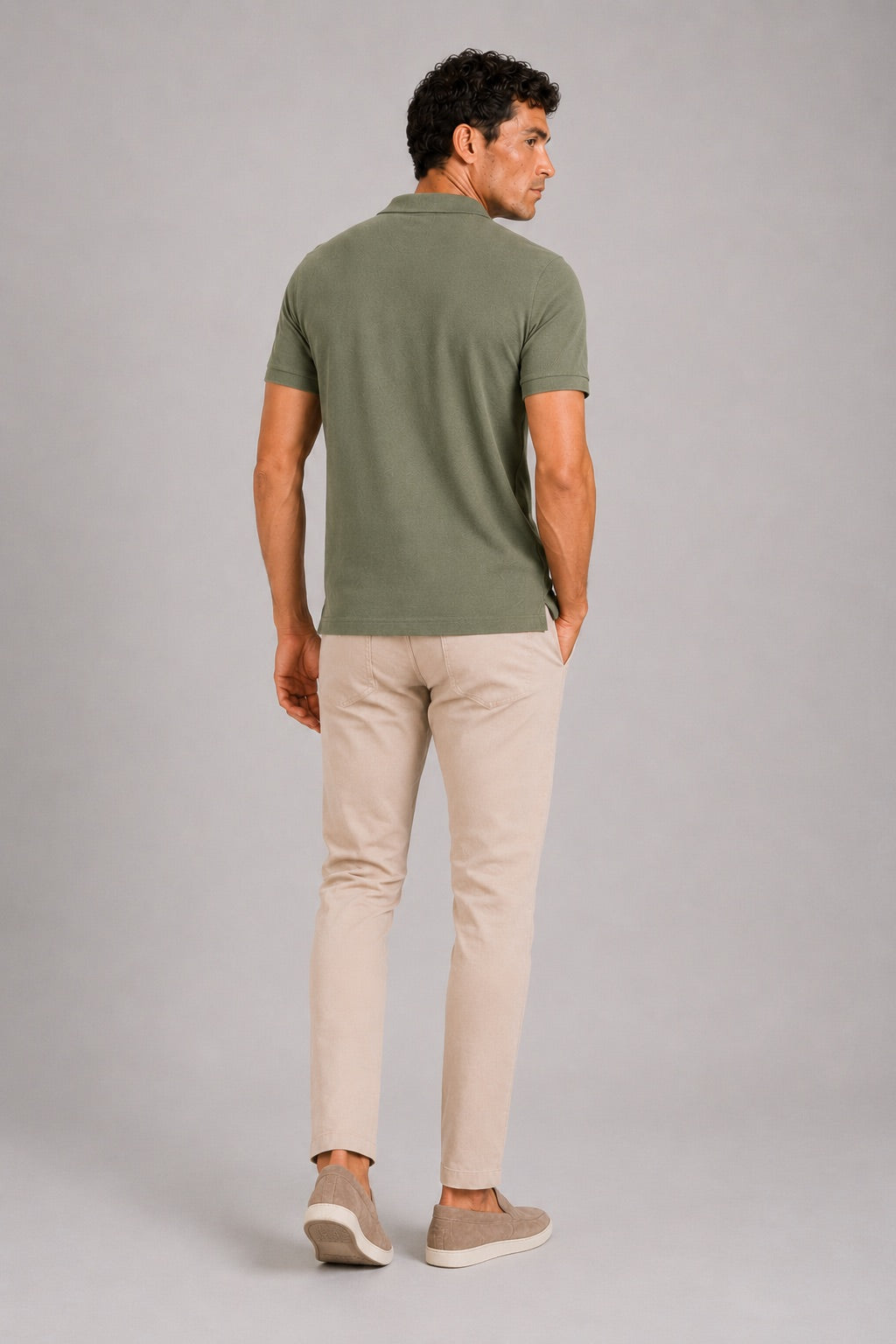 Men’s Polo Shirt Breathable Short Sleeve Summer Golf Shirt Silk Touch Business Casual Summer Top