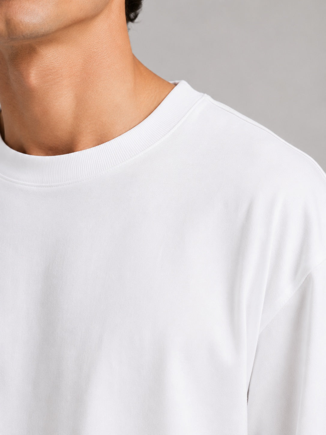 Men’s Oversized Crew Neck T-Shirt Relaxed Fit Short Sleeve Summer Tee Lightweight Casual Basic Top