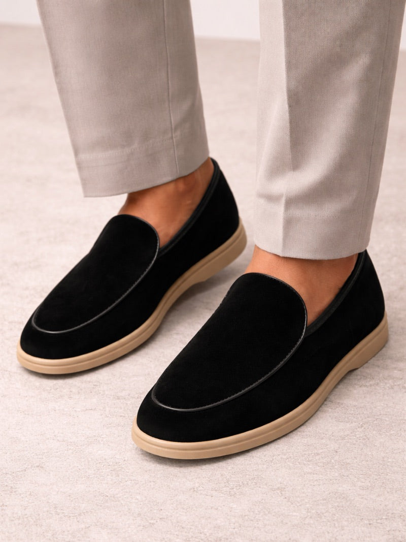 Men’s Loafers Lightweight Slip-On Driving Shoes Soft Casual Drivers for Travel, Smart Casual and Quiet Luxury Style
