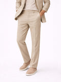 Men's Trousers Lightweight Breathable Summer Trousers for Vacation and Business Casual
