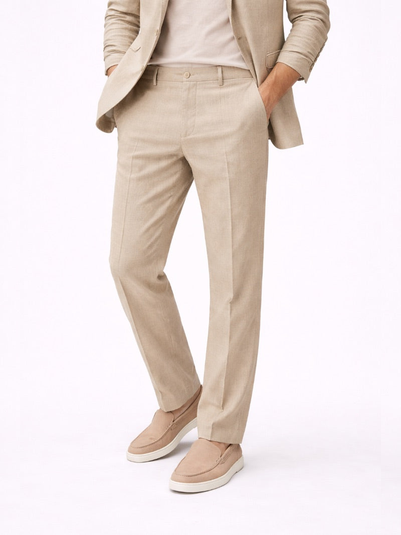 Men's Trousers Lightweight Breathable Summer Trousers for Vacation and Business Casual