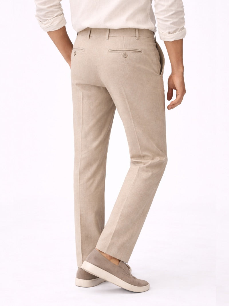 Men's Trousers Lightweight Breathable Summer Trousers for Vacation and Business Casual