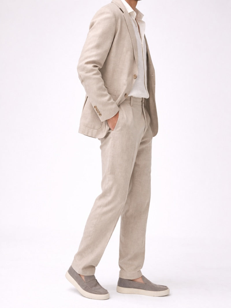 Men's Trousers Lightweight Breathable Summer Trousers for Vacation and Business Casual