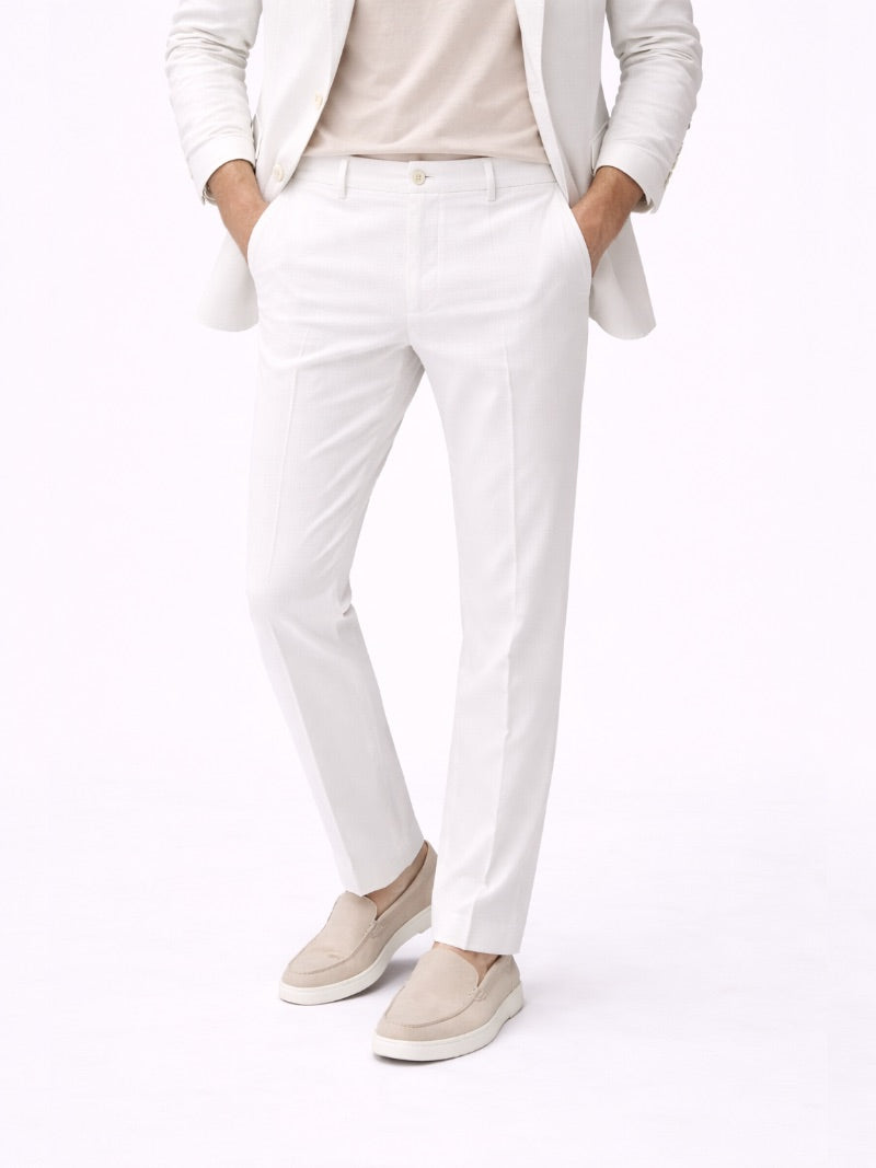 Men's Trousers Lightweight Breathable Summer Trousers for Vacation and Business Casual