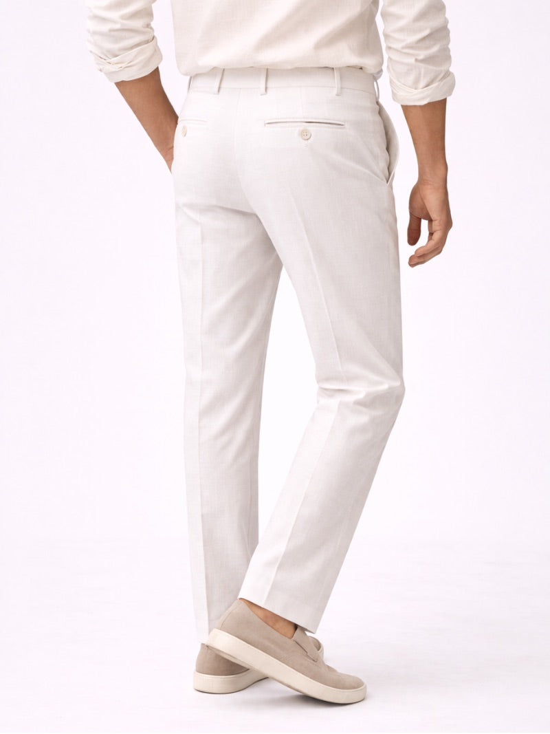 Men's Trousers Lightweight Breathable Summer Trousers for Vacation and Business Casual